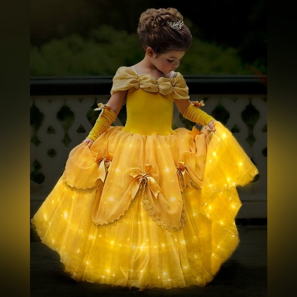 Halloween LED Girl's Dress - Picture 1 of 2